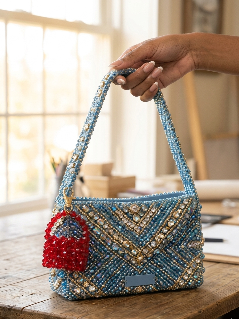 The Ruby Heirloom Money Bag
